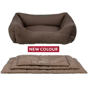 Comparateur de prix : Panier pour chien angulaire Trixie Marley Marron 80×60 cm 376996