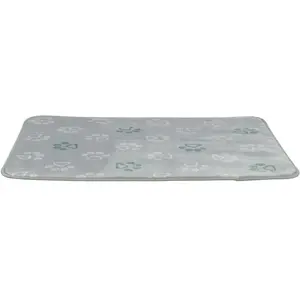 Comparateur de prix : Matelas pour chien carré Trixie Jimmy Soft Gris 90x68 cm 377131