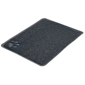 Comparateur de prix : Trixie Tapis pour bac à litière 40 x 60 cm - rectangulaire- anthracite