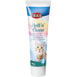 Comparateur de prix : Lot de 6 compléments alimentaire digestion pour chat - Anti-boules de poils Trixie Malt'n'Cheese TU