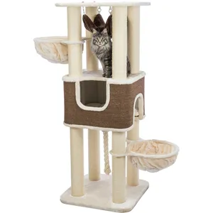 Comparateur de prix : Arbre à chat Trixie XXL Humberto Beige 68x68x174 cm 44675