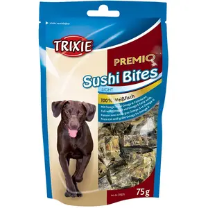 Comparateur de prix : 75g Sushi Light Premium Bouchées Trixie - Friandises pour Chien