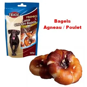 Comparateur de prix : TRIXIE Premio Lamb Chicken Bagels - 100 g