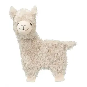 Comparateur de prix : TRIXIE Peluche Lama 40 cm - Blanc casse - Pour chien TU