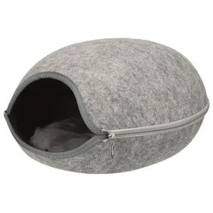 Comparateur de prix : TRIXIE Abri douillet Luna 40 × 24 × 46 cm - Gris clair - Pour chien