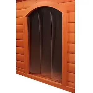 Porte pour niche en plastique Trixie Marron TU 39592Vendu paramazon