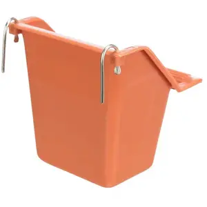 TRIXIE Mangeoire avec support métal, en plastique 80 ml/6 × 6 cm, produit assorti pas cher
