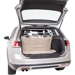 Comparateur de prix : TRIXIE Couverture de coffre auto avec pare-choc Beige et noir