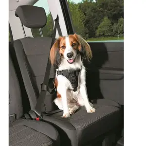 Comparateur de prix : TRIXIE Harnais Pour Voiture Dog Protect, M: 50¿65 Cm/20 Mm, Noir - 12856