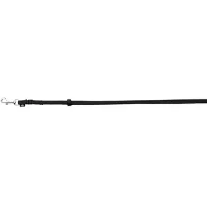 Comparateur de prix : Trixie - Classic laisse m-l: 1,20-1,80 M/20 mm, noir
