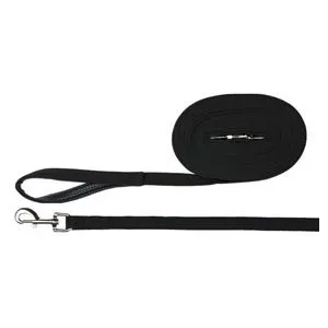 Trixie Laisse à Pister Sangle Plate 15 m / 20 mm Vert pas cher