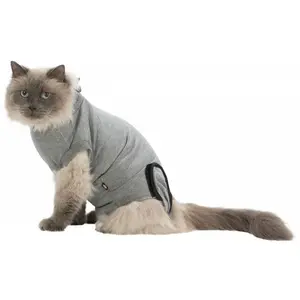 Comparateur de prix : Body de protection Trixie pour chat -  taille S-M : longueur du dos : 32 - 36 cm environ