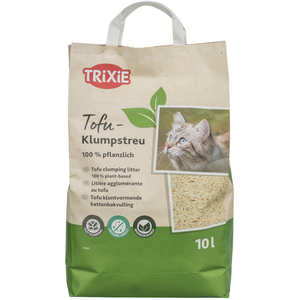 TRIXIE Litière pour chat au tofu pas cher