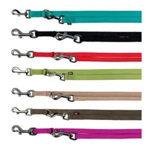 Comparateur de prix : Trixie Premium Laisse Réglable Double, M-L: 2,00 M/20 Mm, Rouge  - Mon Animalerie