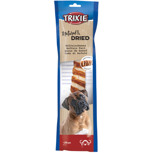 Comparateur de prix : TRIXIE Queue de Boeuf Enrobée pour Chien 28-30 cm 1 Unité