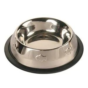 Comparateur de prix : Trixie Ecuelle en Acier Inox 2.8 L Diamètre 34 cm pour Chien