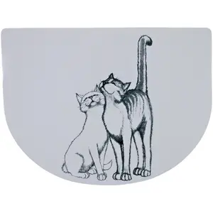Comparateur de prix : Set de table Chats câlins Trixie pour chat L40 l30cm - Set de table pour chat