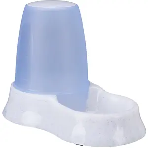 Comparateur de prix : Distributeur d'eau et de nourriture Trixie (0,6 L) - L 18 x l 12 x H 19 cm