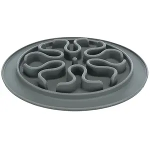 Comparateur de prix : Trixie - Assiette anti glouton ø 24 cm, Coloris: aléatoire, pour chien.