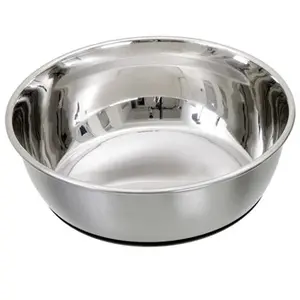 Comparateur de prix : Trixie Ecuelle en Acier Inox Base Antidérapante 2,5 l / 24 cm