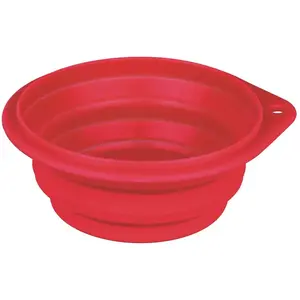 Comparateur de prix : Trixie - Gamelle de Voyage pour chat, Coque en Silicone, 0.25 Litre (25010)