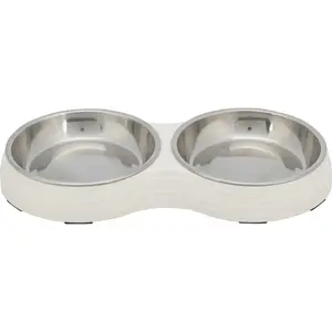 Trixie Set Mangeoire,Melam./AC.INOX pas cher