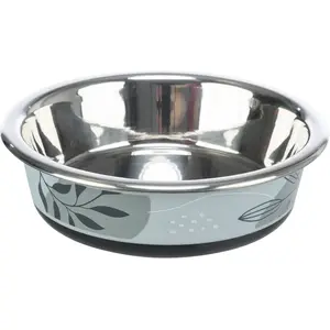 Trixie Gamelle Pour Chien En Acier Inox/Palstique/Caoutchou Trixie (X4) pas cher