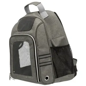 Comparateur de prix : TRIXIE Sac à dos de transport animaux de compagnie Dan 34x44x26cm Gris