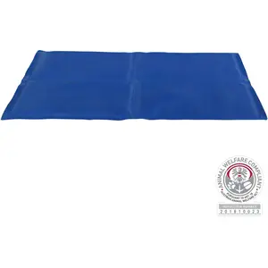 Comparateur de prix : TRIXIE Matelas rafraîchissant - 90 × 50 cm - Bleu - Por chien