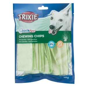 Comparateur de prix : Trixie Denta Fun Chips À Mâcher Avec Algue Spirulina, 100 G - 2682 - Mon Animalerie