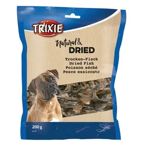 Comparateur de prix : TRIXIE Poisson Séché pour Chien 200 g 1 Unité