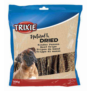 Lot de 6 friandises pour chien - Panse de boeuf séché Trixie TU pas cher