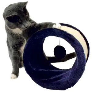 Trixie - Un rouleau griffoir pour chats 23x20cm - bleu