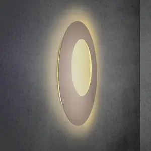 Escale Blade Open applique murale LED taupe Ø 79 cmVendu parluminaire