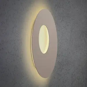 Escale Blade Open applique murale LED taupe Ø 59 cmVendu parluminaire