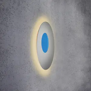 Escale Blade Open applique LED RGBW argent Ø59 cmVendu parluminaire