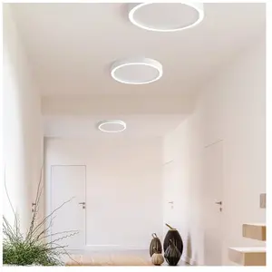 Comparateur de prix : Plafonnier LED Bopp Aura Ø 30cm blanc/blanc