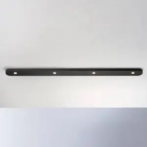 Bopp Close plafonnier LED à 4 lampes, noirVendu parluminaire