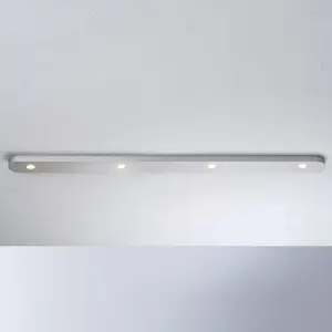 Bopp Close plafonnier LED à 4 lampes, aluminium pas cher