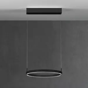 Suspension LED Bopp Float commande gestuelle noirVendu parluminaire