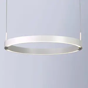 Suspension LED Bopp Float commande gestuelle blanc