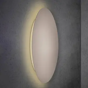 Applique murale LED Escale Blade, taupe, Ø 95 cmVendu parluminaire