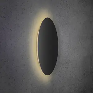 Escale Blade applique murale LED noir mat Ø 59 cmVendu parluminaire