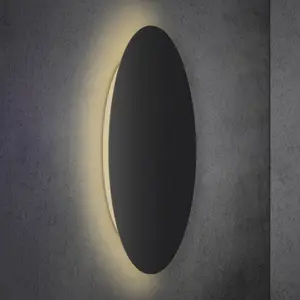 Escale Blade applique murale LED noir mat Ø 95 cmVendu parluminaire