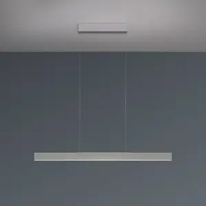 Suspension LED Bopp Nano 2.0, longueur 100 cm, couleur aluminium pas cher