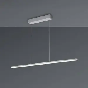 Suspension LED Bopp Baseline 2.0, aluminium, longueur 119 cm pas cher