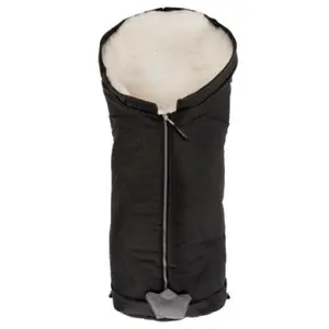 KAISER - 6721325 - NIDS D'ANGE POUR POUSSETTE - IGLU PEAU - BLANC NOIR pas cher