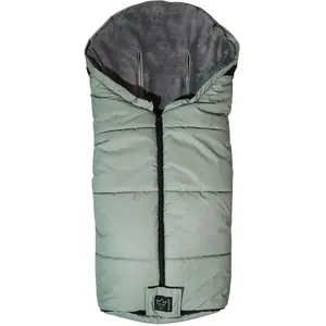 Chancelière thermique pour poussette SANDY vert sauge et gris