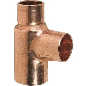 ECOLANDS Fplus - Raccord cuivre en t réduit à souder - Femelle - diamètre 16 - 12 - 16 mm