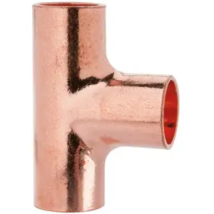 Comparateur de prix : Raccord cuivre en T à souder - Femelle - Ø 32 mm - Conex / Bänninger